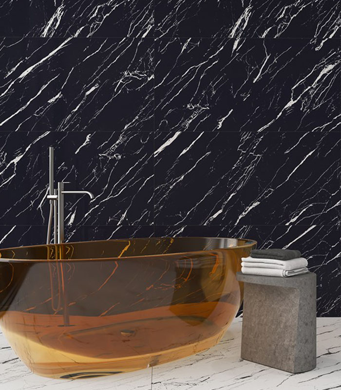 Black and Silver Bathroom Tiles For Floor and Wall (4)