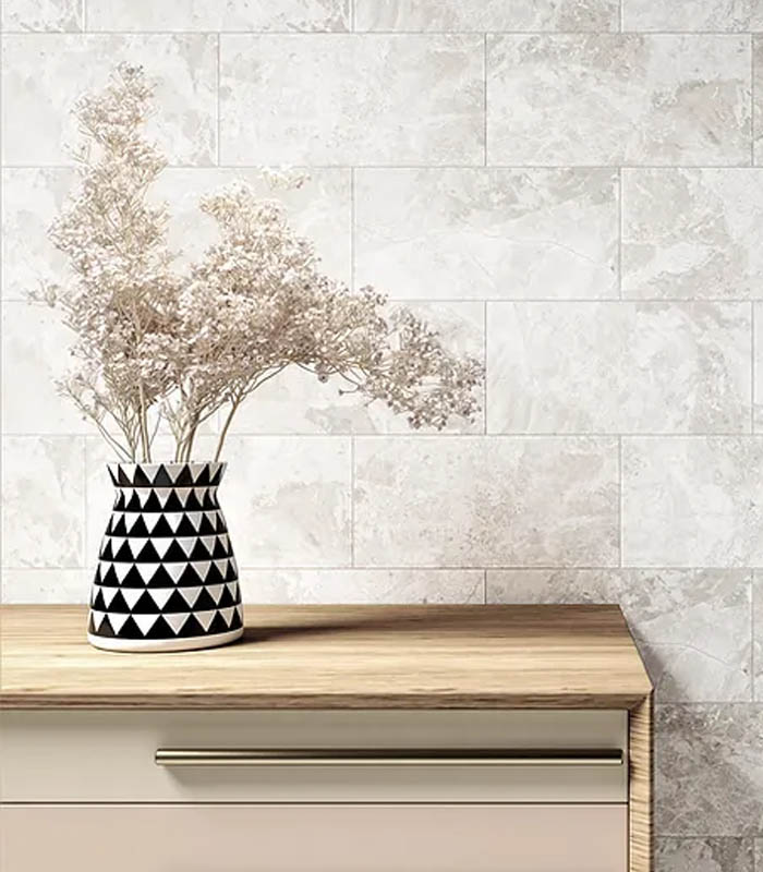 Grey Marble Effect Bathroom Tiles (3)